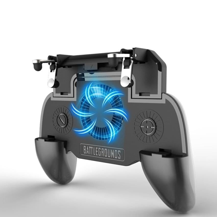 5 in 1 Mobile Gaming Controller With Fan Plus PowerBank - POWERGO