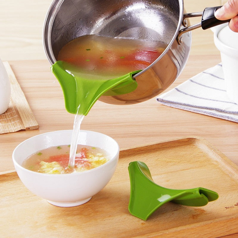 Silicone Soup Funnel Kitchen Gadget Tools - POWERGO