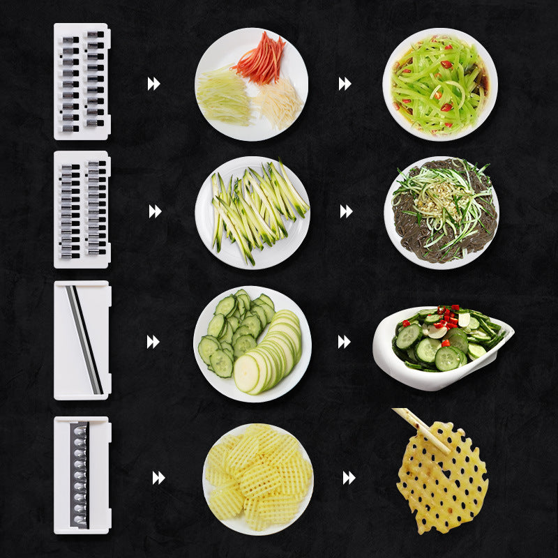 Vegetable Cutter Kitchen Accessories Fruit Potato Peeler Carrot Cheese Grater Vegetable Slicer - POWERGO