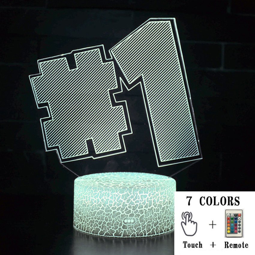 Fortnight Toys NightLight LED Sleep Light Projection Lamp Fortnight Battle Royale Scar RPG Gun Game Accessories Kids Gifts - POWERGO