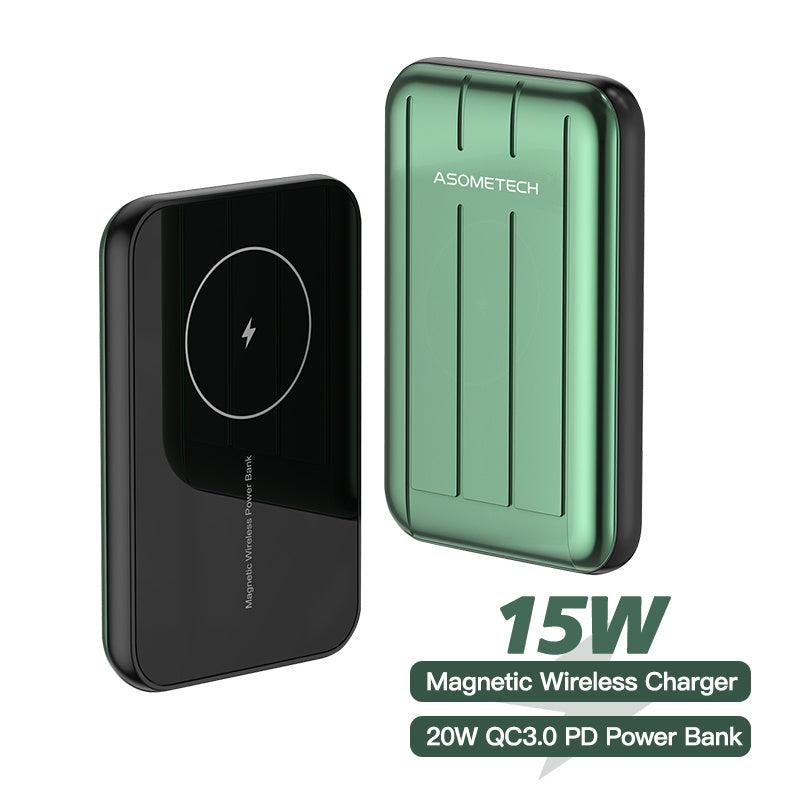 Wireless Charger Magnetic Power Bank 5000mAh Powerbank - POWERGO