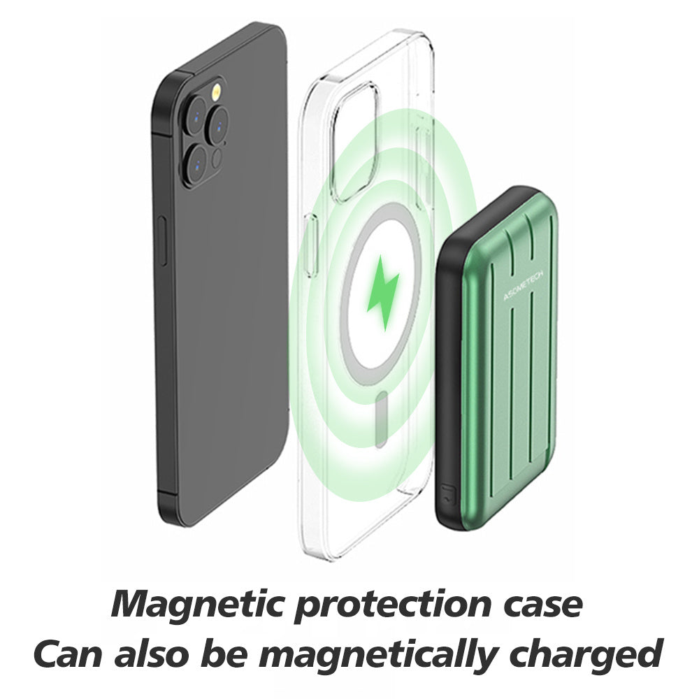 Wireless Charger Magnetic Power Bank 5000mAh Powerbank - POWERGO