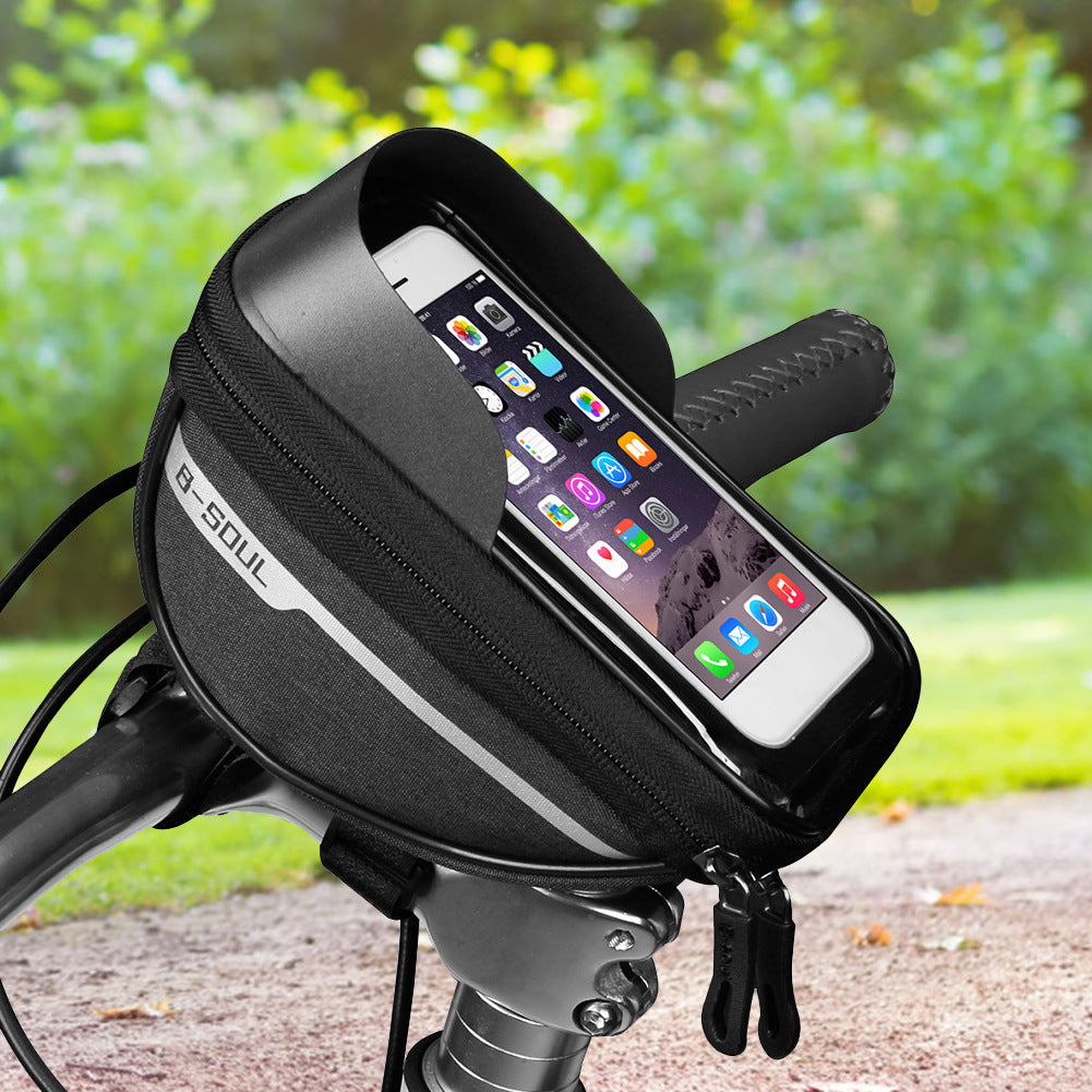 Bicycle Cell Phone Holder Cell Phone Front Pocket - POWERGO