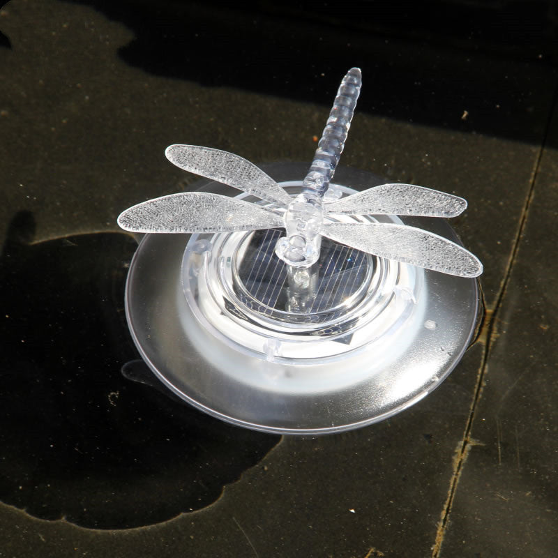 Solar LED Float Lamp Butterfly Dragonfly Shape Garden Pond Water Light Creative Swimming Pool Underwater Light Decor Accessories - POWERGO