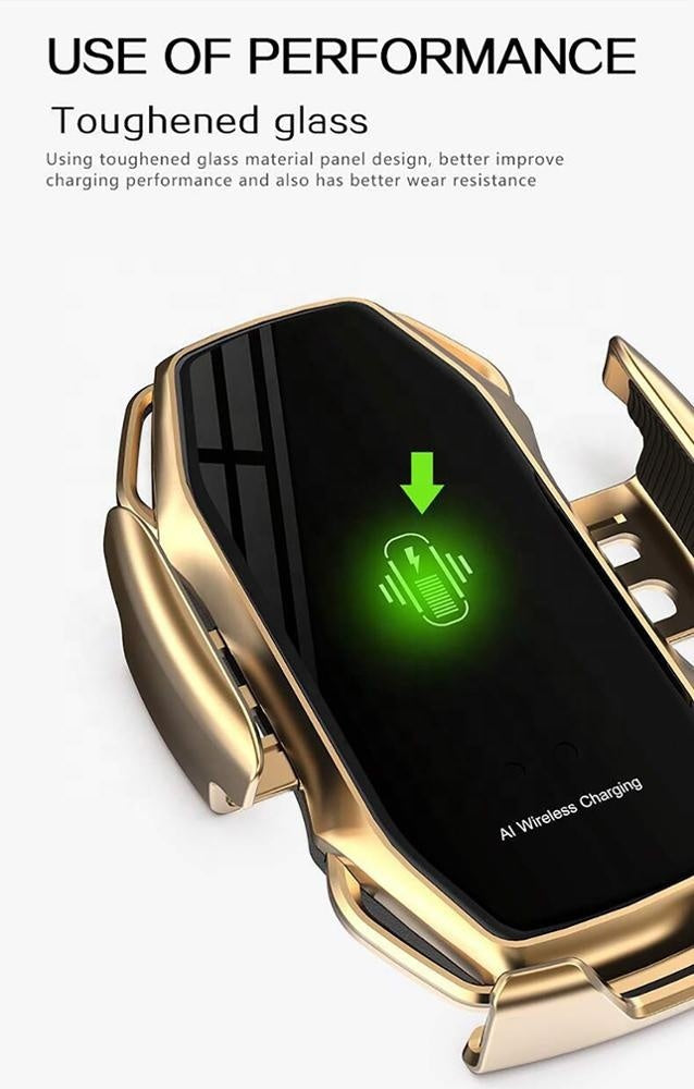 10W Wireless Car Phone Charger - POWERGO