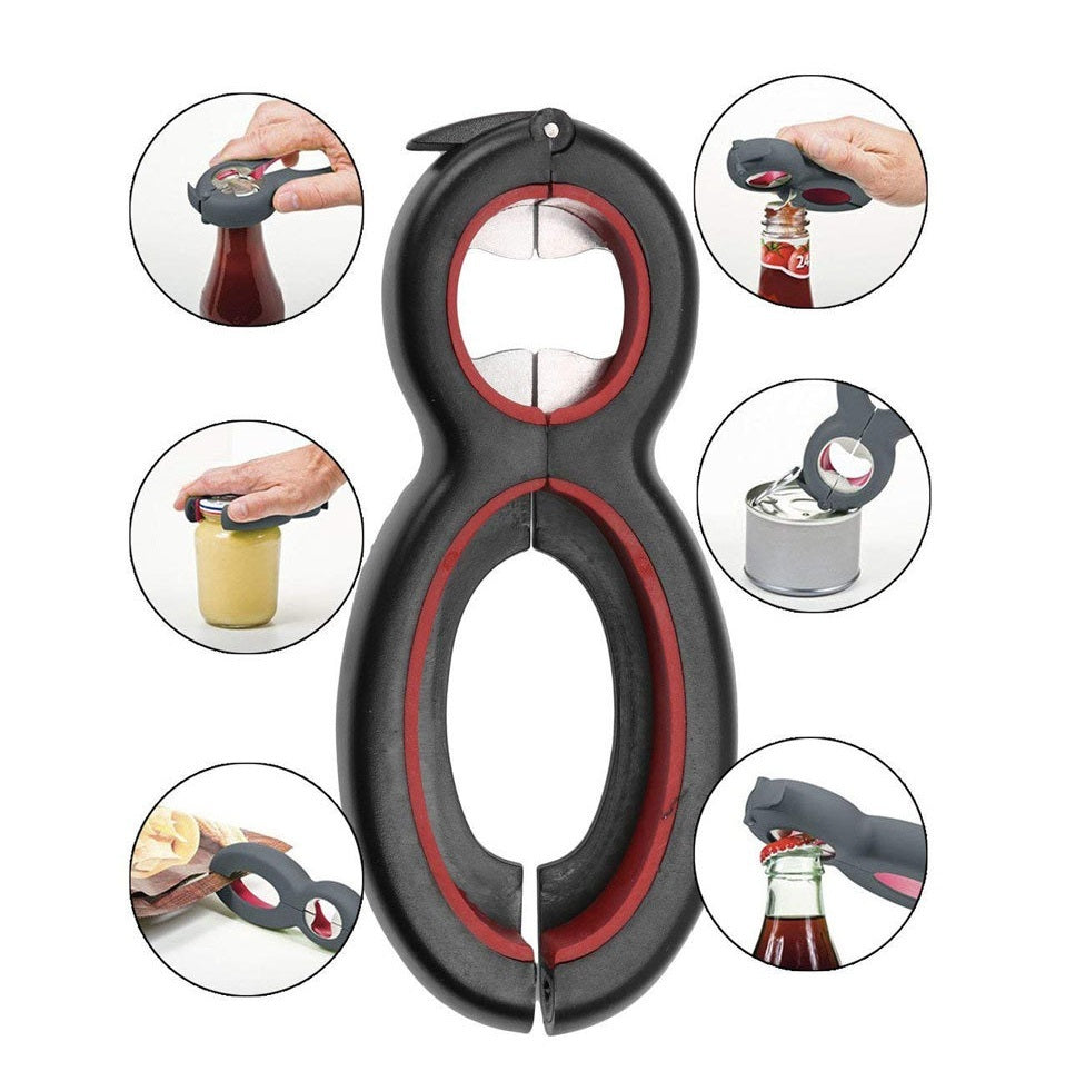 Multifunctional Plastic Bottle Opener Creative Kitchen Gadget - POWERGO