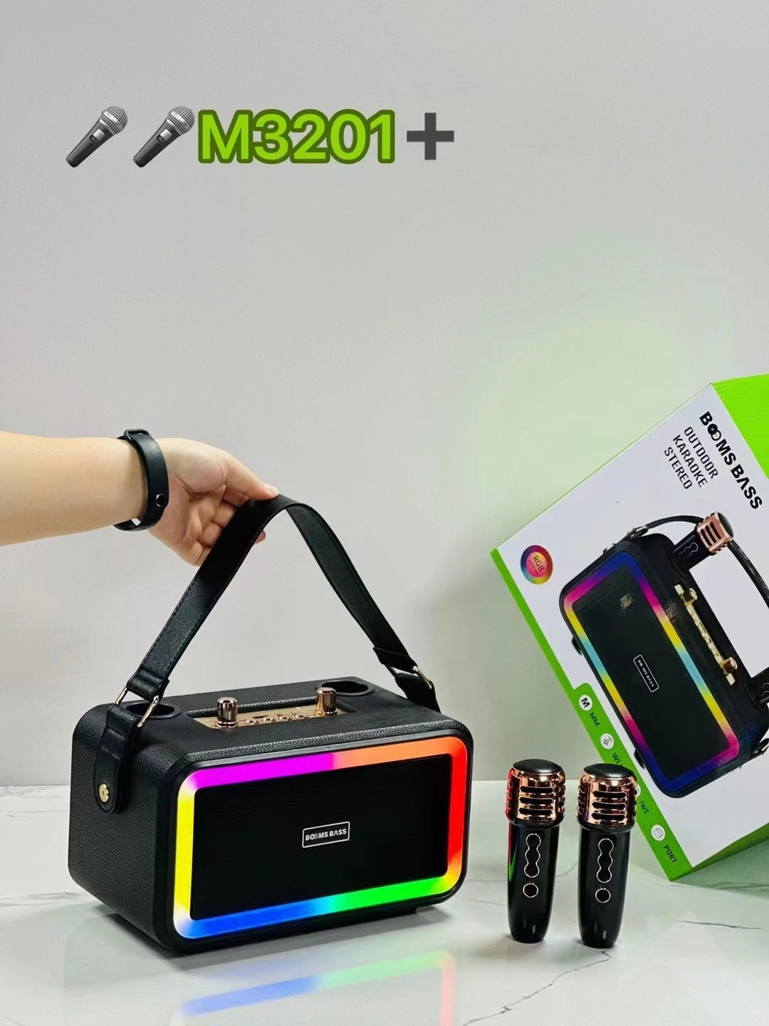 M3201 Portable Bluetooth Speaker - POWERGO