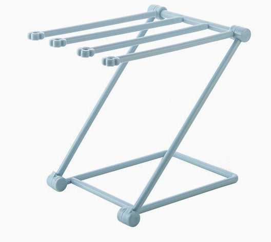 Foldable Dishcloth Shelf Kitchen Accessories Gadget Organizer - POWERGO