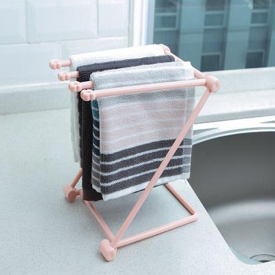 Foldable Dishcloth Shelf Kitchen Accessories Gadget Organizer - POWERGO