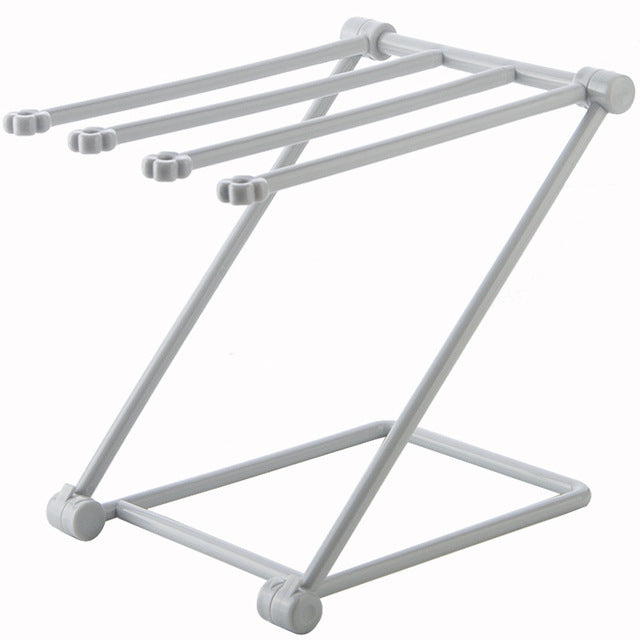 Foldable Dishcloth Shelf Kitchen Accessories Gadget Organizer - POWERGO