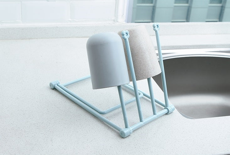 Foldable Dishcloth Shelf Kitchen Accessories Gadget Organizer - POWERGO