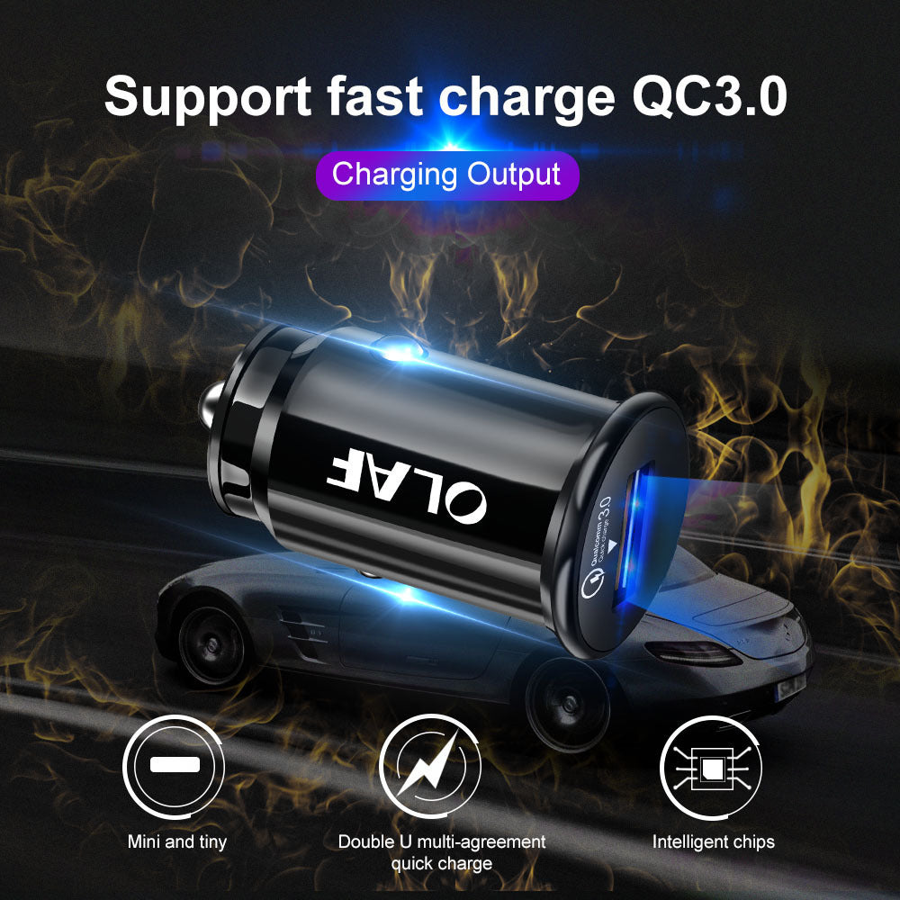 Light-emitting Car Phone Charger - POWERGO