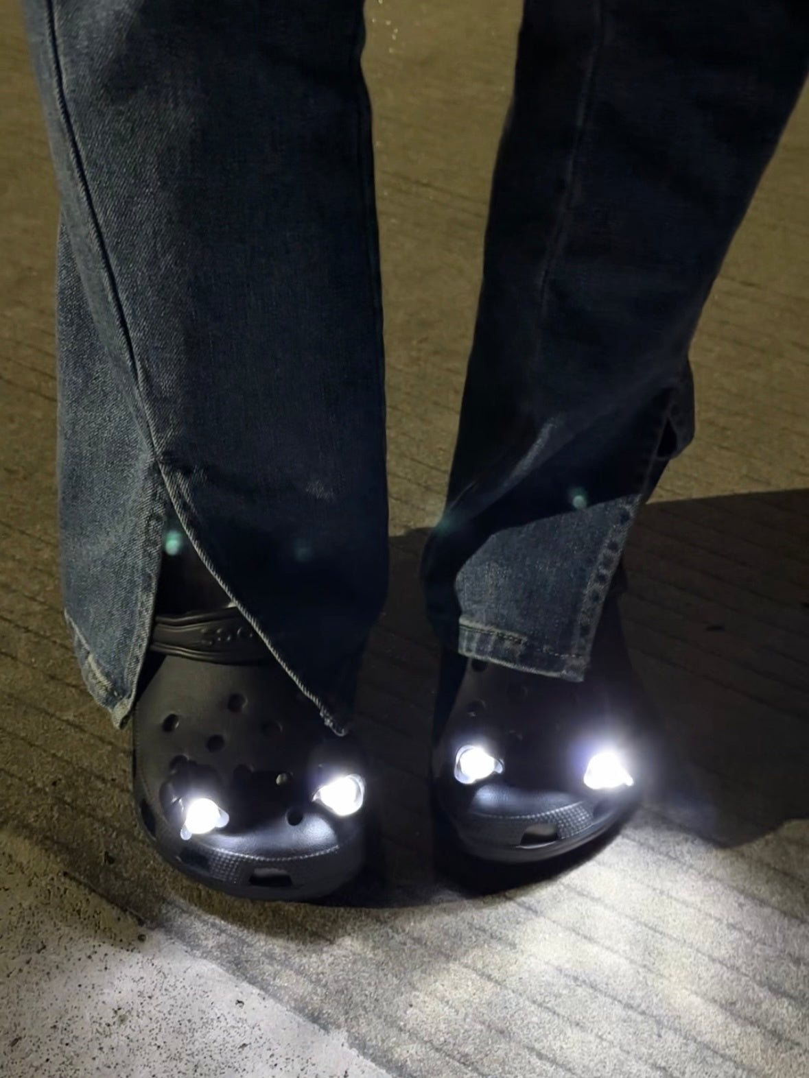 Hole Shoe Buckle Shoe Light Accessories - POWERGO