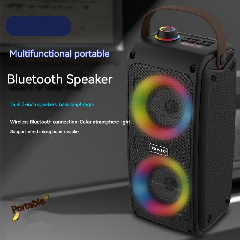 Portable Bluetooth Speaker Color Light Speaker - POWERGO