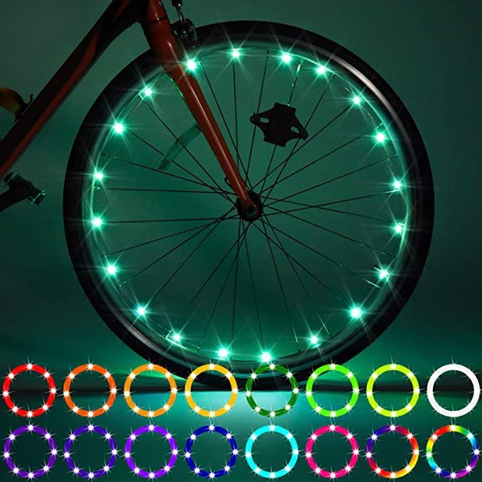 Glowing LED Bicycle Wheel Light Cycling Accessories - POWERGO