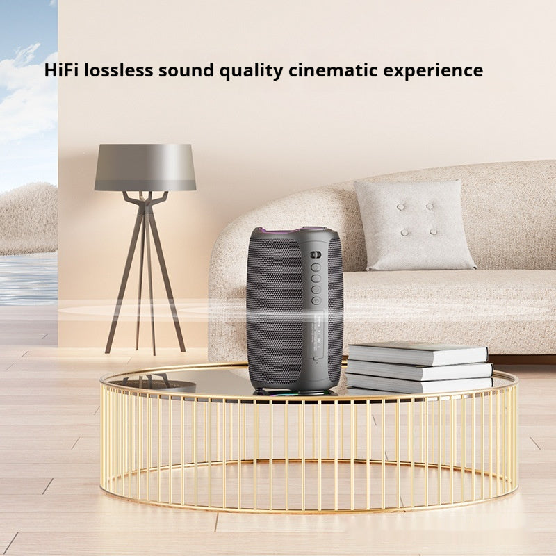 Portable Bluetooth Speaker Home Microphone Wireless Karaoke Speaker - POWERGO