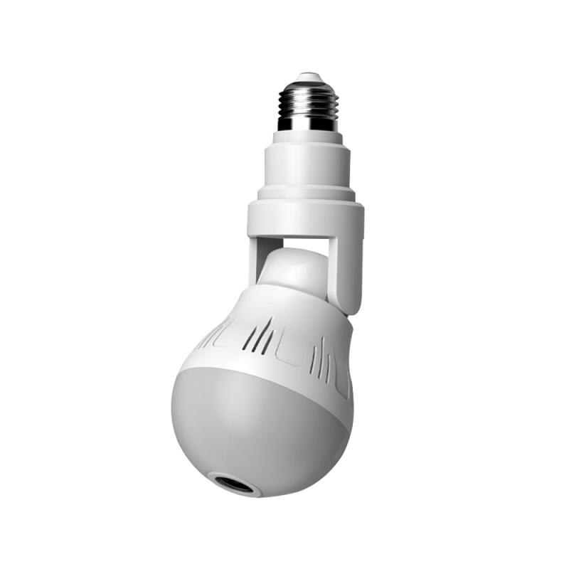 360° Panoramic Hidden Light Bulb Wifi Camera - POWERGO