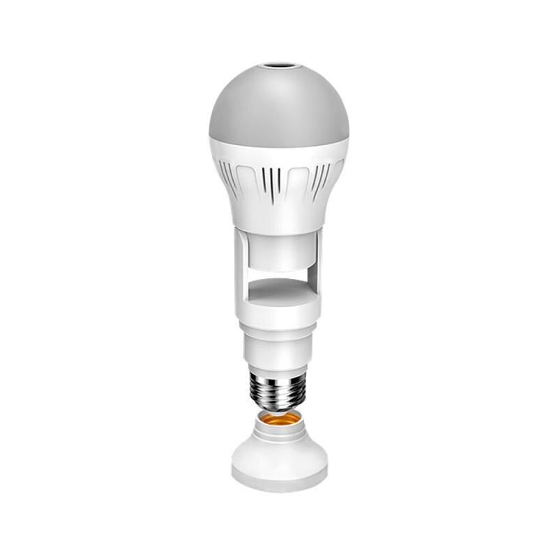 360° Panoramic Hidden Light Bulb Wifi Camera - POWERGO