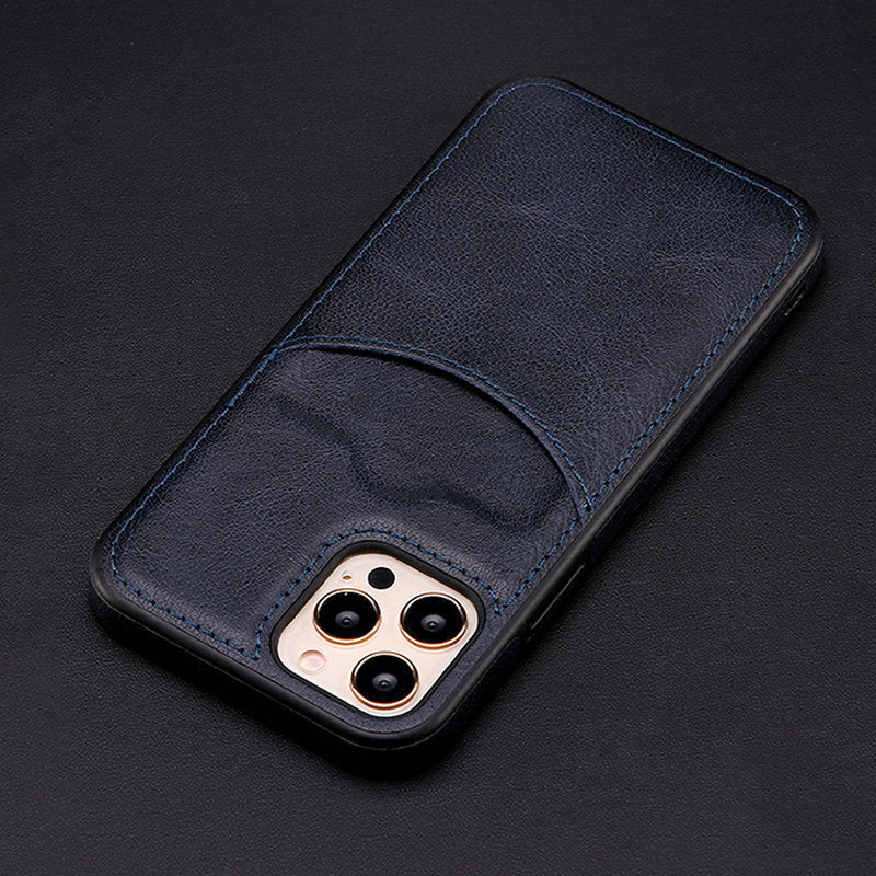 Cell Phone Protective Leather Case Business Phone Cover - POWERGO