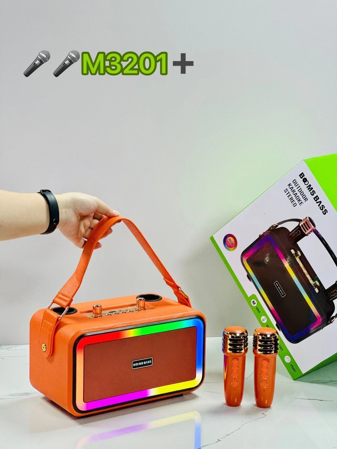 M3201 Portable Bluetooth Speaker - POWERGO