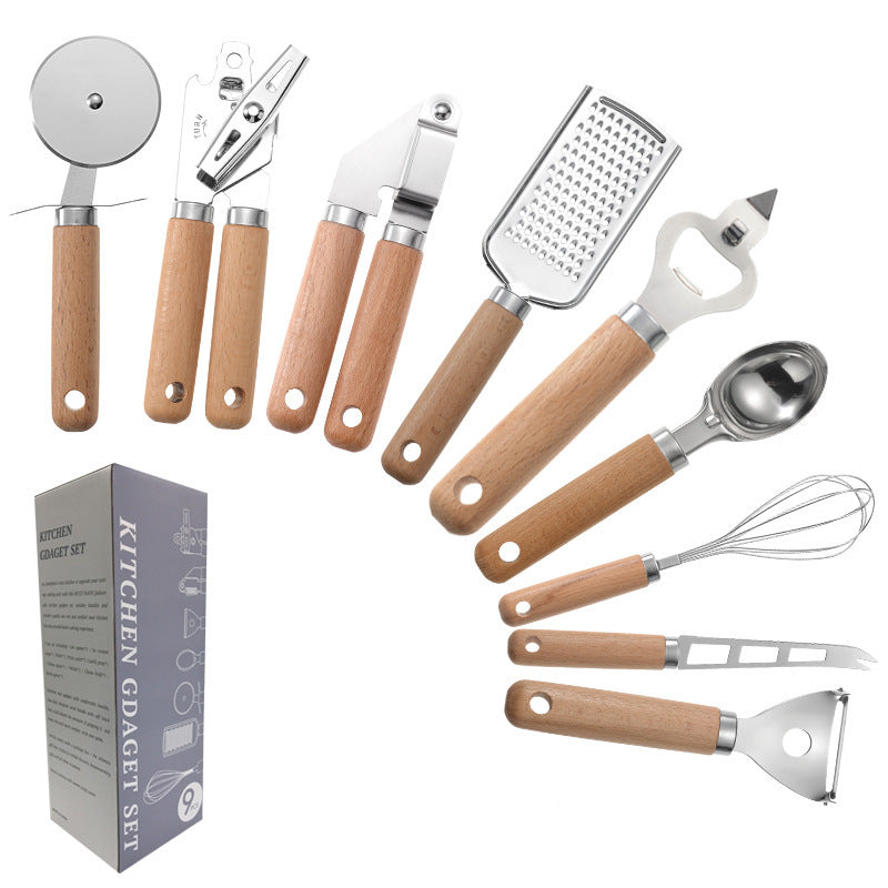 Creative Kitchen Gadget Wooden Handle - POWERGO