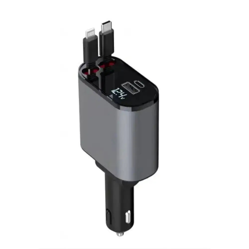 FAST 100W Car Phone Charger Lighter USB And TYPE-C Adapter - POWERGO