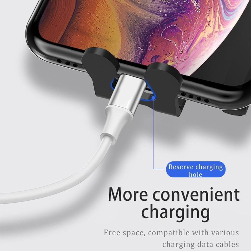10W Wireless Triangle Mount Automatic Clamping Car Charger