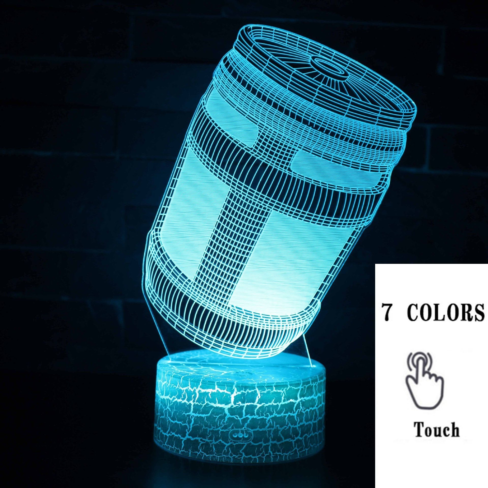 Fortnight Toys NightLight LED Sleep Light Projection Lamp Fortnight Battle Royale Scar RPG Gun Game Accessories Kids Gifts - POWERGO
