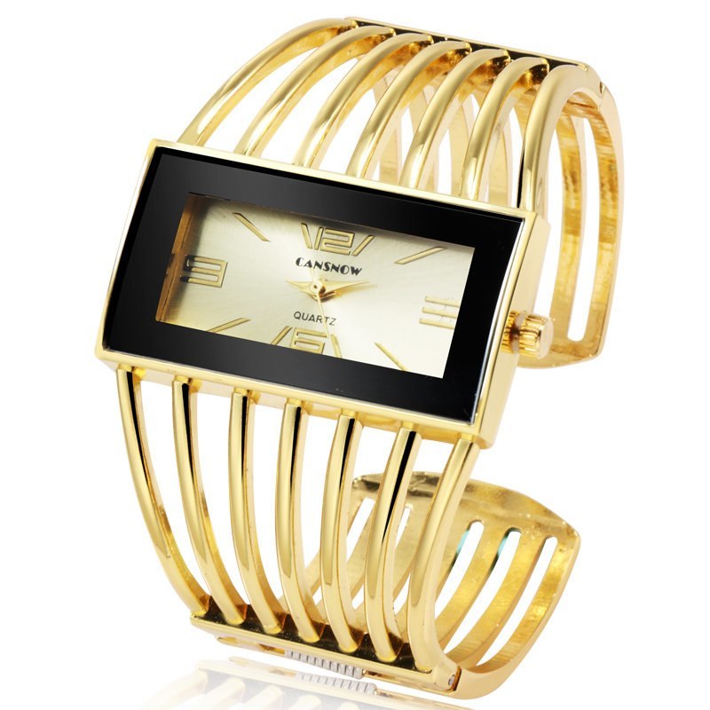 Luxe Bloom Women’s Bangle Watch