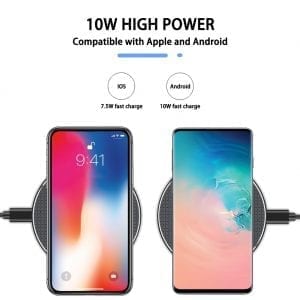 15W Fast Wireless Charger Pad Fast Charging Mode