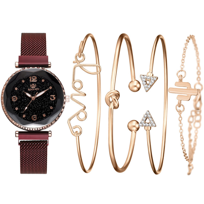 Luxe Roman Bracelet Watch