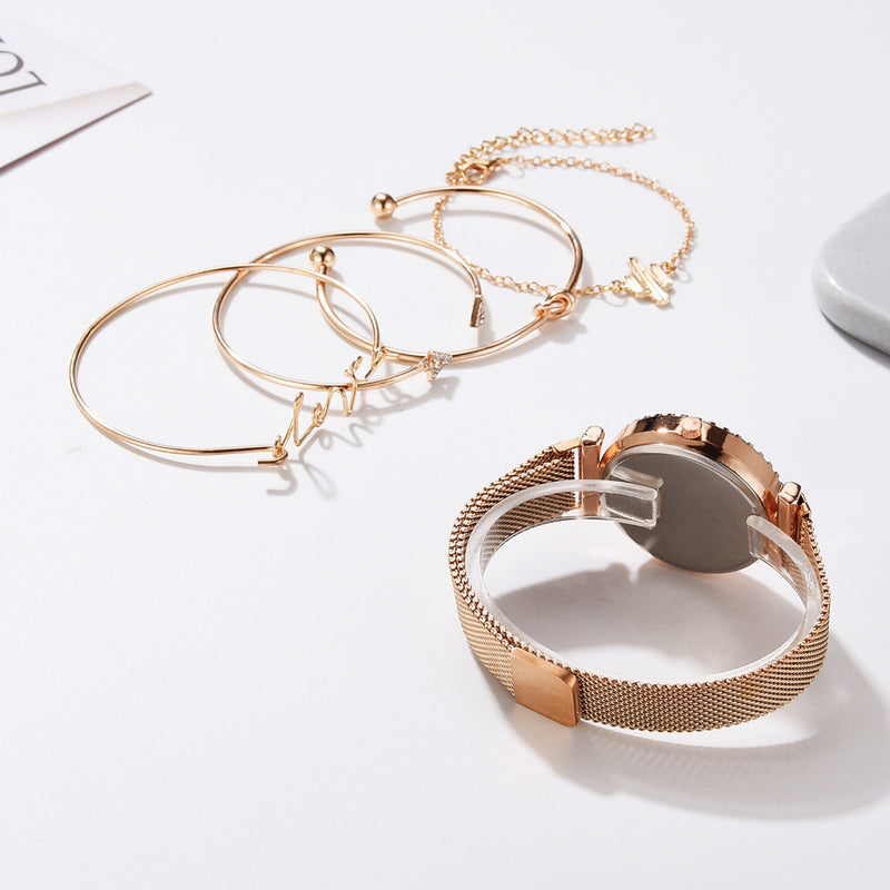 Luxe Roman Bracelet Watch