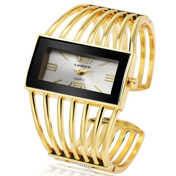 Luxe Bloom Women’s Bangle Watch