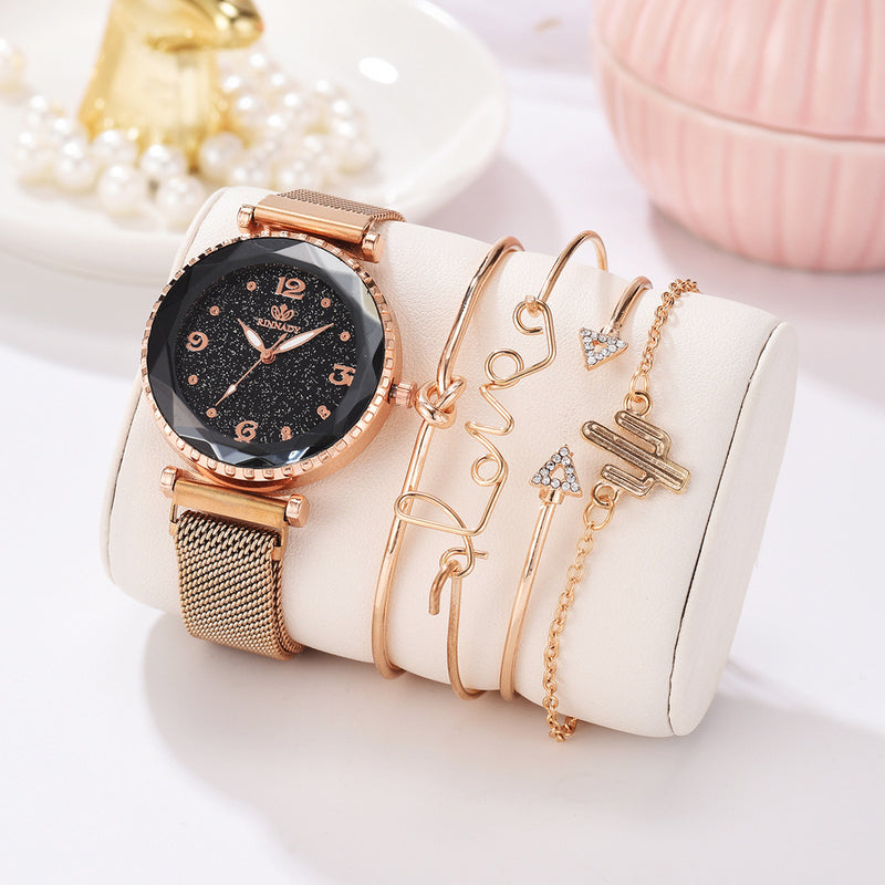 Luxe Roman Bracelet Watch