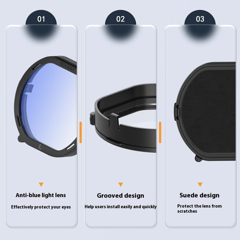 Protective Cover Anti-blue Light Anti-fog Accessories