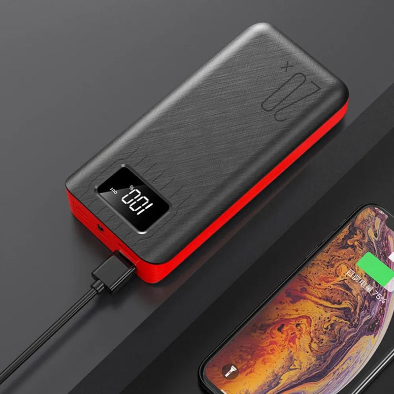 20000mAh External Battery Power Bank Dual USB 