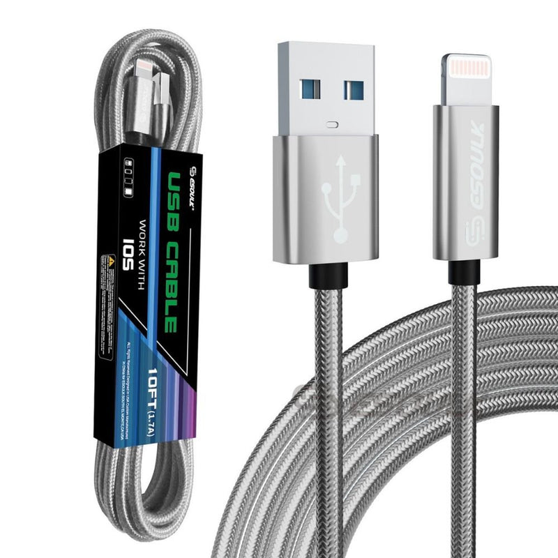 10FT USB Cable For IPhone XSXRXS MAX 1.7A